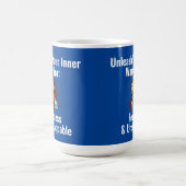 "Entfesseln Sie Ihren inneren Krieger" Kaffeepause Kaffeetasse (Mittel)