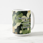 "Entfesseln Sie Ihren inneren Krieger" Kaffeetasse (VorderseiteRechts)