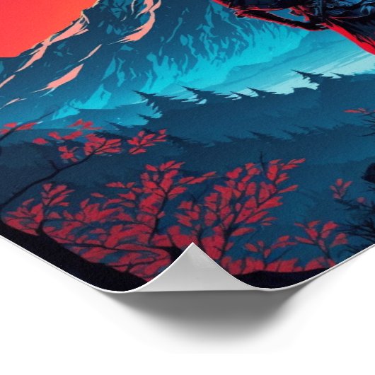 Entfesseln Sie Ihren inneren Krieger mit Samurai-P Poster (Ecke)