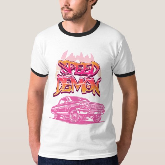 Entfesseln Sie Ihren inneren Racer mit dem Speed-D T-Shirt (Vorderseite)