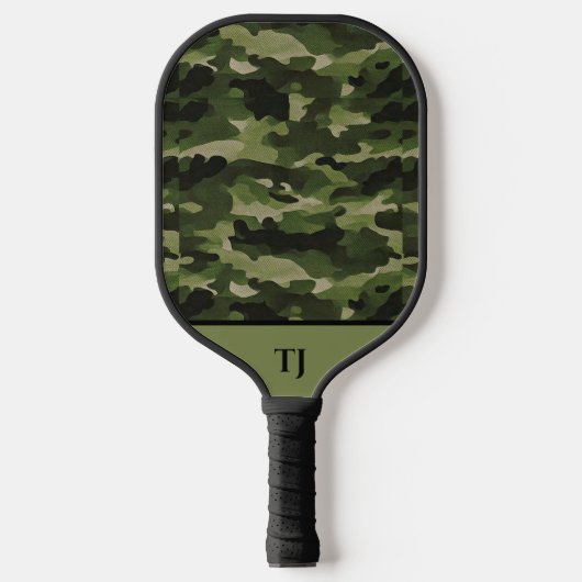 Entfesseln Sie Ihren Power mit Camouflage Pickleball Schläger (Vorderseite)