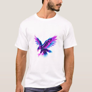 Entfesseln Sie Ihren Power Neon Electric Eagle T-S T-Shirt