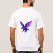 Entfesseln Sie Ihren Power Neon Electric Eagle T-S T-Shirt (Rückseite)