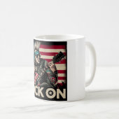 Entfesseln Sie Ihren Rockstar mit dieser TASSE (VorderseiteRechts)