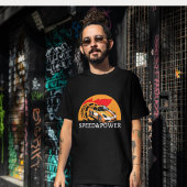 Entfesseln Sie Velocity: Geschwindigkeit und Power T-Shirt