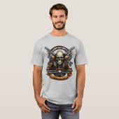Entfesseln von Rock & Roll-Skull-T - Shirt - Entfe (Vorne ganz)