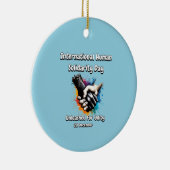 Entfesselt für Einheit. Keramik Ornament (Rechts)