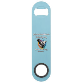 Entfesselt für Einheit. Speed Flaschenöffner