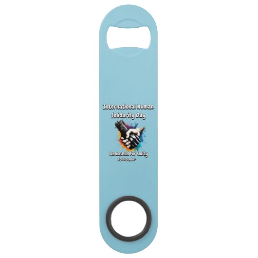 Entfesselt für Einheit. Speed Flaschenöffner (Vorderseite)