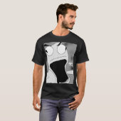 entfesselte Puppenkunst grau T-Shirt (Vorne ganz)
