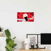 Entfesselte Puppenkunst Poster (Heimbüro)