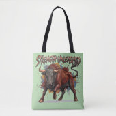Entfesselte Stärke Ladestier Grafikdesign Tasche (Vorderseite)