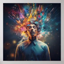 Entfesselung der Kreativität: Menschlicher Geist i Poster