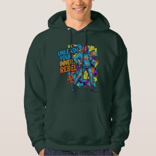 Entfessle deinen inneren Rebellen - Kapuzenpullove Hoodie