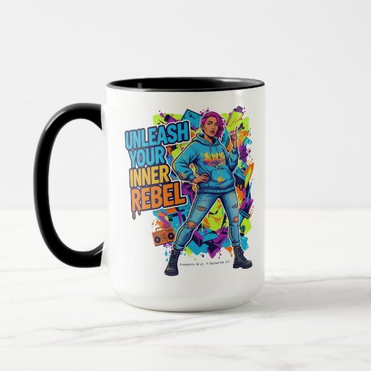 Entfessle deinen inneren Rebellen -  Tasse (Links)