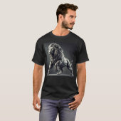 Entfessle Kraft Löwe Grafik T-Shirt (Vorne ganz)
