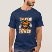 Entfessle Macht Löwe T-Shirt (Vorderseite)