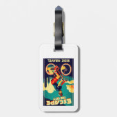 Entfliehen Sie dem Stadtrundfahrrad Gepäckanhänger (Rückseite vertikal)