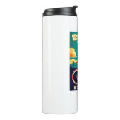 Entfliehen Sie dem Stadtrundfahrrad Thermosbecher (Nach links gedreht)