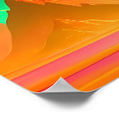 Entfliehen Sie in die Sci-Fi-Fantasie der Mars Poster (Ecke)