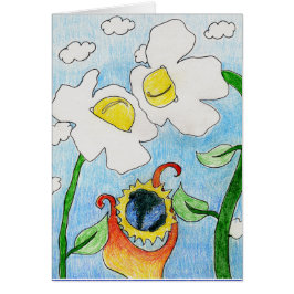 Entfremdetes Soul: Zwei Blumen mit einer Welt