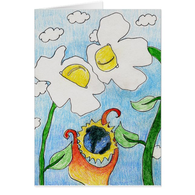 Entfremdetes Soul: Zwei Blumen mit einer Welt (Vorne)