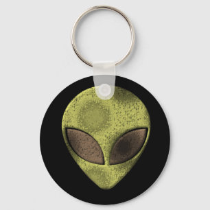 Entfremdungs-schwarzer Schlüsselanhänger