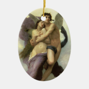 Entführung (auch Schändung) der Psyche von Bouguer Keramikornament