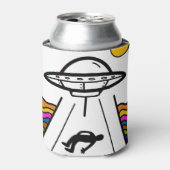 Entführung eines Raumschiffs der UFO-Alien Dosenkühler (Kanne Vorderseite)