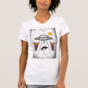 Entführung eines Raumschiffs der UFO-Alien T-Shirt