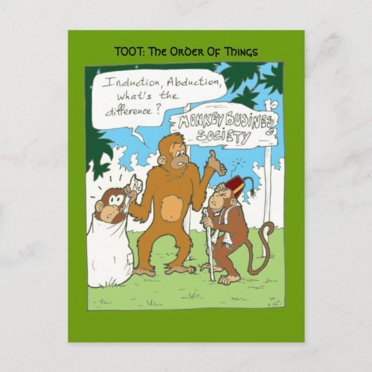 Entführung Postkarte (Vorderseite)