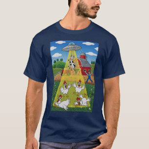 Entführung von Alien auf dem Bauernhof T-Shirt