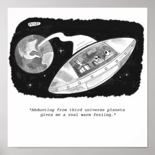 Entführung von Alien Poster