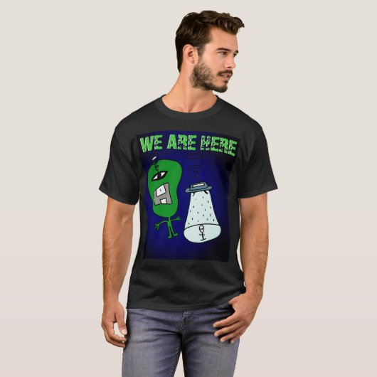 Entführung von Alien T-Shirt (Vorne ganz)
