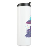 Entführung von Alien Thermosbecher (Nach links gedreht)