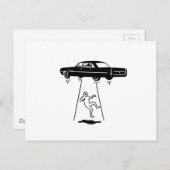 Entführung von Außerirdischen Postkarte (Vorne/Hinten)