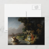 Entführung von Europa durch Rembrandt Postkarte (Vorne/Hinten)