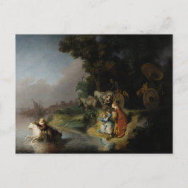 Entführung von Europa durch Rembrandt Postkarte