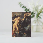 Entführung von Ganymed - Rubens Postkarte (Stehend Vorderseite)