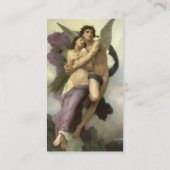 Entführung von Psyche durch Bouguereau Visitenkarte (Rückseite)