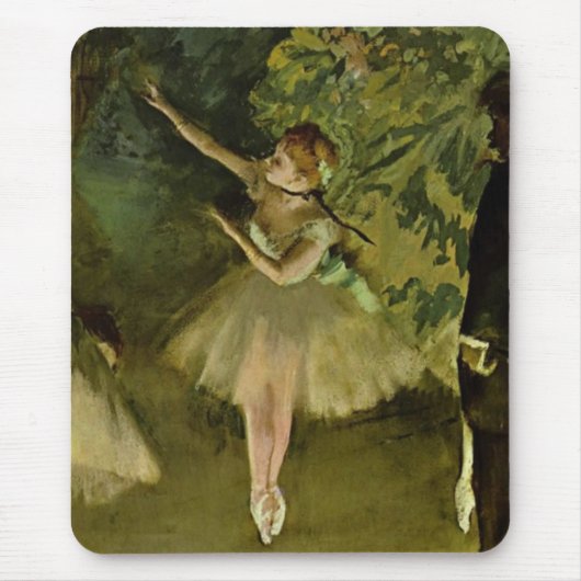 Entgasen Sie Ballerina Mousepad (Vorne)