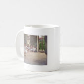 Entgasen Sie Ballett-Tänzer Kaffeetasse (Vorderseite Links)