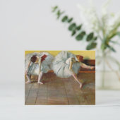 Entgasen Sie zwei Ballett-Tänzer-Einladungen Einladung (Stehend Vorderseite)