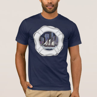 Entgehen Sie der Stadt T-Shirt