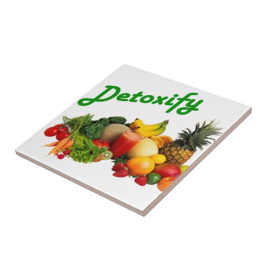 Entgiften Sie Obst und Gemüse Fliese (Seite)