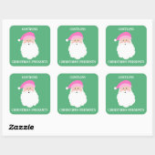 Enthält den Sticker für Weihnachtsgeschenke (Blatt)