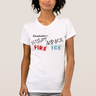Enthält Feuer und Eis T-Shirt
