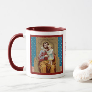 Enthronter St. Joseph mit dem Jesuskind Tasse