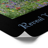 Enthüllen Sie Ihre unglaublichen Farben Poster (Ecke)