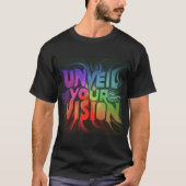 Enthüllt die männlichen Vision-Designs T-Shirt (Vorderseite)